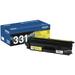 Brother Genuine TN331Y Yellow Printer Toner Cartridge