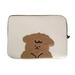 SSBSM Notebook Case Waterproof Anti-scratch Cute 11/13/15 Inch INS Cartoon Bear Girls Laptop Bag for Outdoor