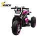 Track 7 Kids Ride on Motorcycle 12V Electric Trike Motorcycle for Boys Girls Age 3+ 3 Wheels Motorcycle Music Pink