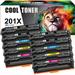 Cool Toner Compatible Toner Replacement for CF400X CF401X CF403X CF402X Color LaserJet Pro M252dw M252n MFP M277dw M277n M277c6 M274n Printer Ink (Black*4 Cyan*2 Magenta*2 Yellow*2 10-Pack)
