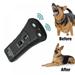 Dual-Head Anti Dog Barking Device 4 Different Modes Ultrasonic Bark Control Device for Dog Training Safe for Dogs and Humans