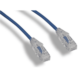 RiteAV - Ultra Slim Fluke Tested Cat 6A High Density Network Ethernet Cable - Blue - 1ft (10 Pack)
