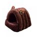 Guinea Pig Bed Cotton Small Animals Ferret Bed Christmas Chinchilla Nest Hamster Mini House Cuddle Cup Christmas Habitat Supplies