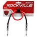 Rockville RCGT1.5R 1.5 1/4 TS to 1/4 TS Guitar/Unbalanced Signal Cable