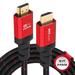 RitzGear 15 ft. 4K HDMI Cable High Speed 18 Gbps HDMI to HDMI Cable 2 Pack