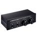 LYNEPAUAIO Passive Audio Controller with Fully-Balanced & Single-Ended Mode XLR & RCA Interface for Home Stereo System Pre- Speaker