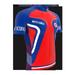 North Korea Full Zipper Bike Short Sleeve Cycling Jersey for Men - Size S