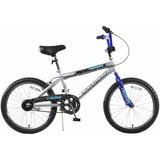 Titan Tomcat Boys BMX Bike with 20 In. Wheels Blue and Silver