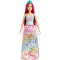 Barbie Dreamtopia Royal Doll with Dark-Pink Hair Wearing Removable Skirt Shoes & Headband