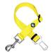 Blueberry Pet Essentials 15+ Colors Classic Dog Seat Belt Tether for Dogs Cats Blazing Yellow Durable Safety Car Vehicle Seatbelts Leads Use with Harness