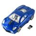 SHARE SUNSHINE 2.4G Wireless Mice Cool Car Shape Computer Mouse for Laptop-Blue