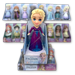 Disney Frozen Mini Poseable 3.5 Doll Snow Queen ELSA wearing Purple Dress Packed in Clear Display Box