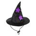 Witch Hat Dog Hat Halloween Pet Costume Witch Hat Decorative Cat Witch Hat