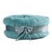 Pet Bed Cat Bed Cave Calming Faux Fur Donut Cuddler Dog Bed Washable Round Cat Bed Pillow Cuddler for Small Dogs Dog Travel Accessories