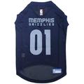 Memphis Grizzlies Mesh Dog Basketball Jersey
