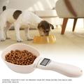 Danlai-1/2Pieces Pet Dog Food Electronic Scale Lcd Display Cup Cat Food Bowl Weighing Spoon Kitchen Digital Scale Display