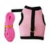 Clearance Pet Rabbit Harnesses Vest Leashes Set Soft Mesh Harness with Leash Small Animal Guinea Pig Hamsters Pet Accessories