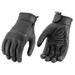 Milwaukee Leather MG7736 Women s Black â€˜Cool-Tecâ€™ Leather Gel Palm Motorcycle Hand Gloves W/ Flex Knuckles Small