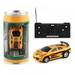 Multicolor Coke Can Mini RC Radio Remote Control Micro Racing Car Hobby Vehicle Toy Gift