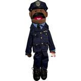 Sunny Toys 28 In. Ethnic Dad Policeman Full Body Puppet