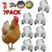 Chicken Helmet Gift 7 Pcs Chicken Hats for Hens Mini Hat Chicken Accessories Funny Parrot Hats Small Pet Hats Small Pet Hat for Chicken Bird Duck Small Reptile Animal Costume