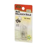 Zilla Light & Heat Mini Halogen Bulbs Day White 25 Watts