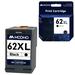 Mooho 62XL Black Ink Cartridge Replacement for HP Ink 62 Black Works with HP Envy 5540 5640 5660 7645 7640 OfficeJet 5740 8040 OfficeJet Mobile 250 200 Series Printer 1 Pack