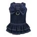 New Sweet Cute Pet Clothes Pet Dog Dress Spring And Summer Pet Clothing Spring Cute Pet Supplies Denim Dress Pet Denim Dress