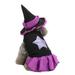 Sunisery Pet Dog Halloween Costume Funny Soft Indoor Outdoor Apparel for Cosplay Holiday Party