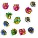 Big Clearance! 12/24pcs Colorful Crinkle Balls Cat Toys Interactive Crinkle Cat Toy Balls Independent Pet Kitten Cat Toys for Real Cats Kittens Exercise Soft Light and Right Size