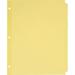 Avery-1PK Write And Erase Plain-Tab Paper Dividers 5-Tab Letter Buff 36 Sets