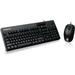 IOGEAR TAA-COMPLIANT 104-KEY KEYBOARD WITH BUILT-IN CAC READER & 3-BUTTON MOUSE