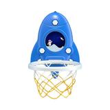 Seyurigaoka Mini Basketball Sets Rocket/UFO/Shark Basketball Accessory for Home Office Bedroom