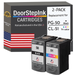 Remanufactured DoorStepInk High Yield Ink Cartridge for Canon PG-50 Black and CL-51 Color