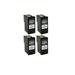 PrinterDash Replacement for Dell 926/V305/V305W Black Inkjet (4/PK) (Series 9) (310-8386_4PK)