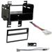 Metra 99-7611 1/2 DIN Dash Kit for Nissan Rogue 2011-Up w/ Wire Harness & Antenna Adapter