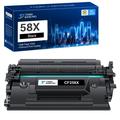 58X Toner Cartridge CF258X Black (NO-chip) 1-Pack Compatible for HP 58X 58A CF258X CF258A LaserJet Pro M404 M404n M404dn M404dw LaserJet Pro MFP M428 M428dw M428fdn M428fdw Printer Ink