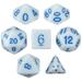 MBG Brybelly Series IV Painter s Palette Polyhedral Dice Sets-Full Sets of 7 Tabletop RPG Dice in Clear Acrylic Display Box-20 Fresh Colors to Choose-Collectible TTRPG DND Accessories (Frostbourne)