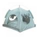 Cat Teepee Tent Cat Beds for Indoor Cats Small Cat Bed Cave Folding Pet Teepee Tent for Cats Cute Cat Bed Comfy Kitten Bed Puppy Bed Cat House Bed with Removable Washable Cushion Pillow