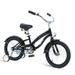 Nice C Kids Bike with Coaster Brake and Training Wheels Boys Girls 12 14 16 18 20 inch (12 inch Black)