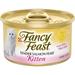 Purina Fancy Feast Tender Salmon Feast Wet Kitten Food 3 OZ (Pack of 12)