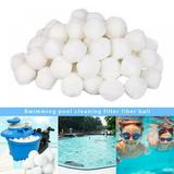 1.5 lbs Pool Filter Balls Media Filters Environmental Protection Filter Media for Swimming Pool Aquarium Filters Alternative to Sand Eco Friendly Fiber Filter Swimming Pool Sand Filters Replacement