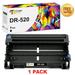 Toner Bank TN580 DR520 Drum Unit Kit Compatible for Brother TN-580 DR-520 DR520 High Yield Drum Unit 5350DN MFC-8660DN 8670DN 8860DN 8890DW (Black 1-Pack)