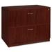Lorell Essentials Lateral File - 2-Drawer 35.5 x 22 x 29.5 x 1 - 2 x File Drawer(s) - Finish: Laminate Mahogany