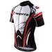 Short Sleeve Cycling Jersey Quick-Dry Bike Shirts Riding Tops Red M