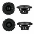 4) NEW Rockford Fosgate P1650 6.5 2-Way Full Range Car Audio Coaxial Speakers