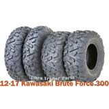 23x7-10 & 22x10-10 ATV Tire Set for 12-17 Kawasaki Brute Force 300