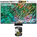 Samsung QN55QN90BA 55 inch Class QLED 4K Smart TV 2022 Bundle with Premium 2 Year Extended Warranty
