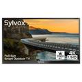 SYLVOX Outdoor TV 65 Full Sun Outdoor Smart TV 2000nits 4K UHD High Brightness IP55 Waterproof Outside Television Built-in APP Support WiFi Bluetooth(Pool Series)