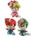 Super Mario Brothers 5 Plush Baby Set Of 3: Mario Luigi Peach